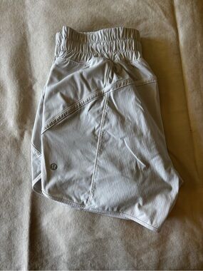 lululemon athletica white women's athletic shorts